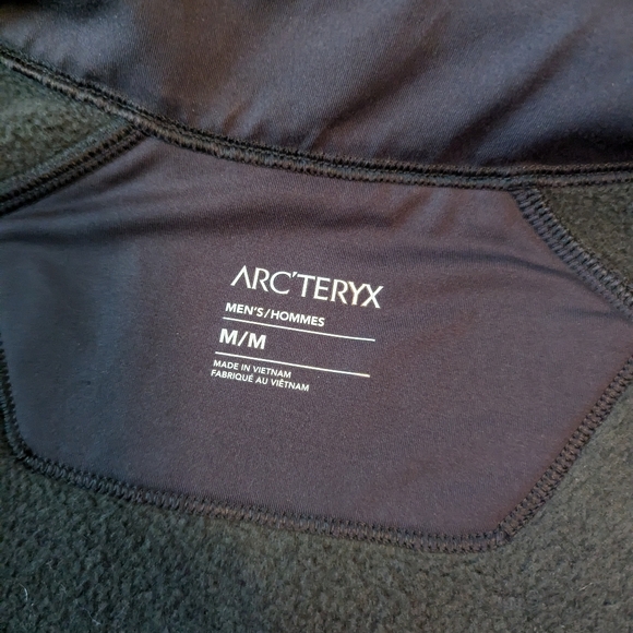 Arc'teryx Covert Cardigan Fleece Men's Medium Sweater - Picture 5 of 5
